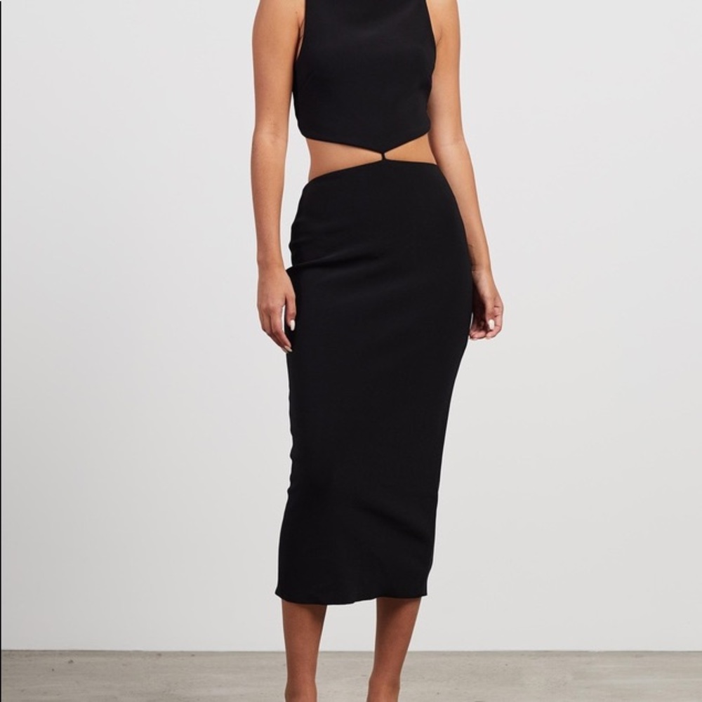 Scout cut out midi dress